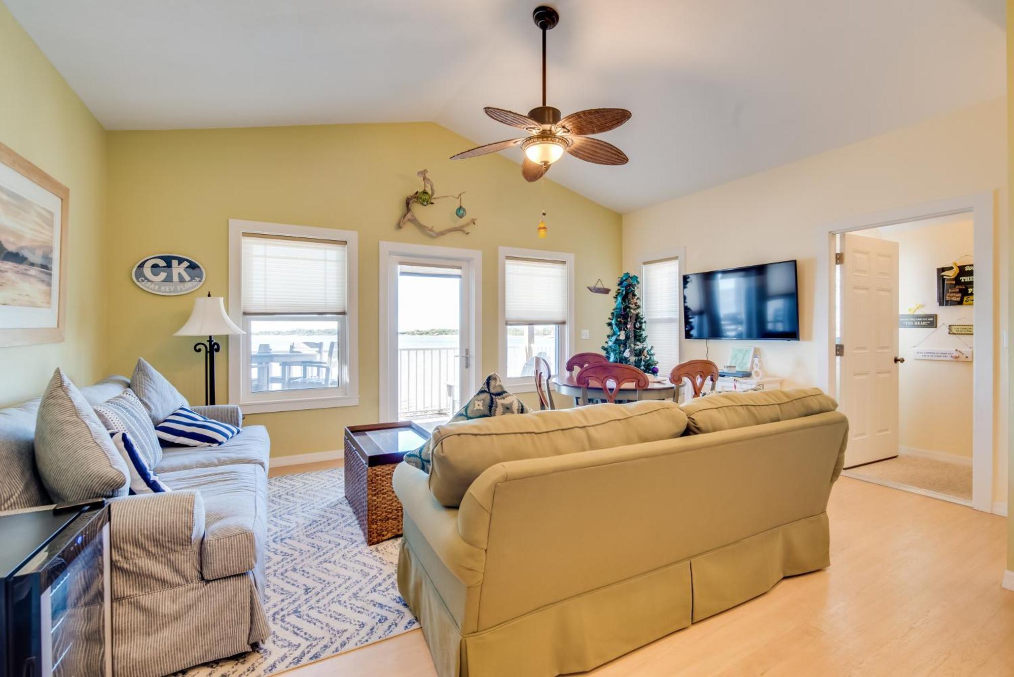 Oceanfront Oasis In Cedar Key With 2 Balconies! Villa Exterior photo
